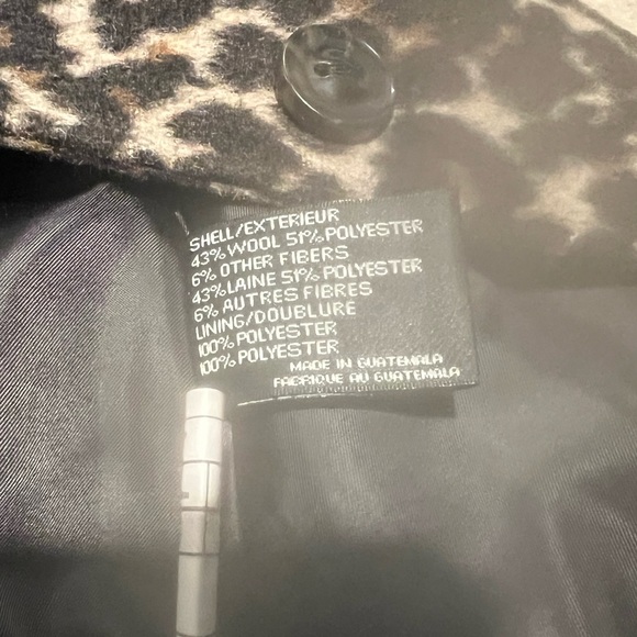 Via Spiga Leopard Coat - Sz. 14 - Picture 9 of 12
